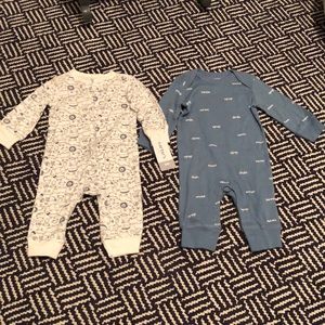 NEW set of 3M long sleeve/pant onesies